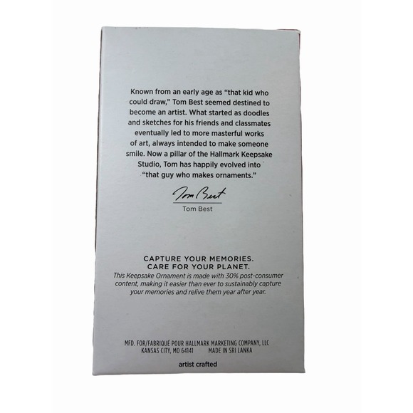 HALLMARK‎ SEASON'S GARDENINGS 2023 CHRISTMAS KEEPSAKE ORNAMENTS GARDEN TREE - Picture 3 of 3